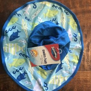 INFANT BABY BOY SWIMWAYS SWIM PLAY  CHIN STRAP